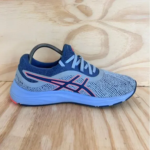 Asics - Gel-Pulse 12 Mono-Sock - Running Shoes - Blue - Women's - 9.5 - 1012A848 - Picture 5 of 9